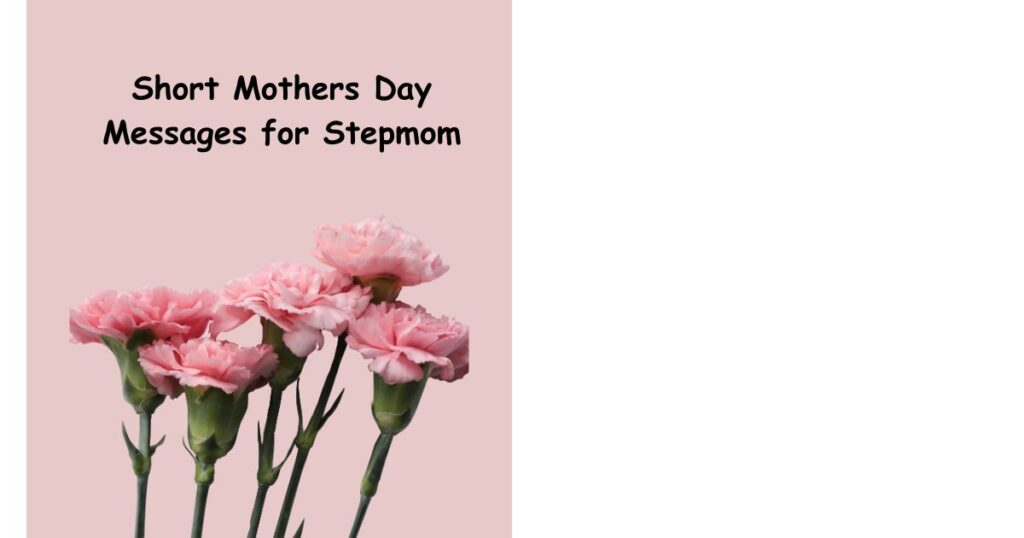 Short Mothers Day Messages for Stepmom