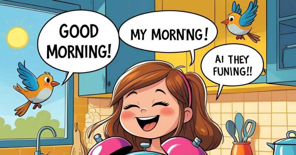 Funny Good Morning Messages for Sister