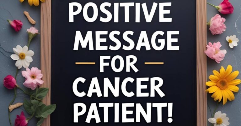 Funny Positive Message For Cancer Patient