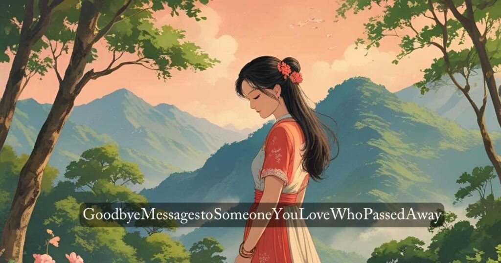 Goodbye Messages to Someone You Love Who Passed Away