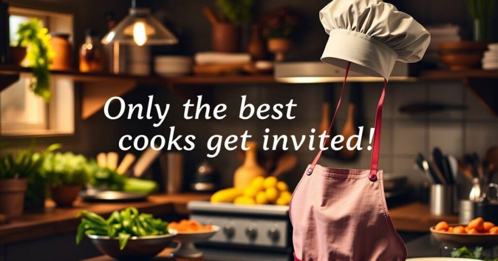 Lunch Invitation Messages for Only Those Who Think I’m the Best Cook in the World