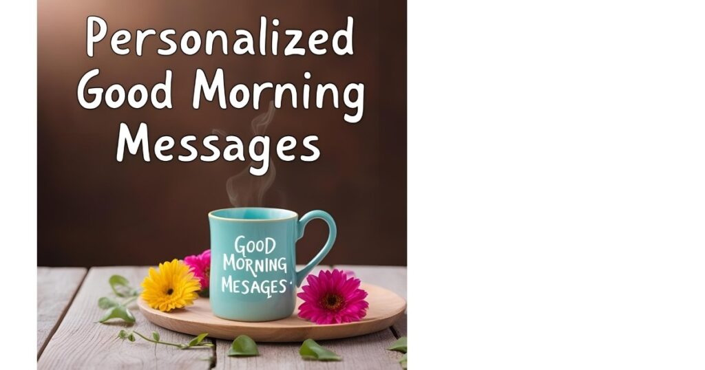 Personalized Good Morning Messages