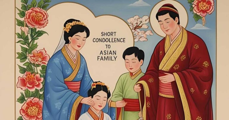 Short Condolence Message To Family