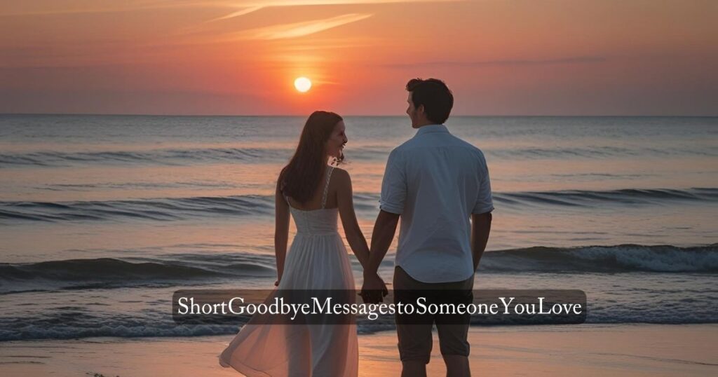 Short Goodbye Messages to Someone You Love