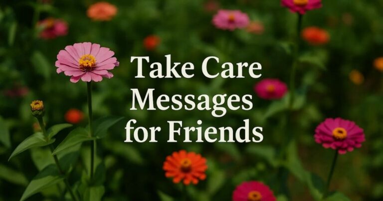 Take Care Messages for Friends