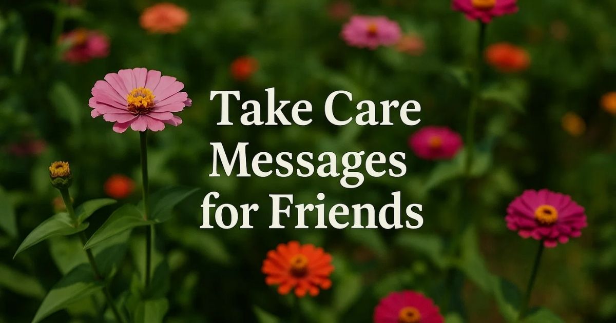 Take Care Messages for Friends