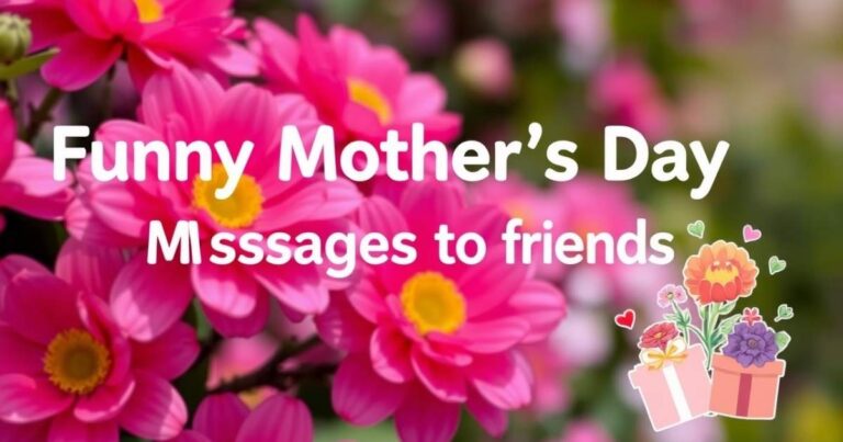 Funny Mothers Day Messages to friends