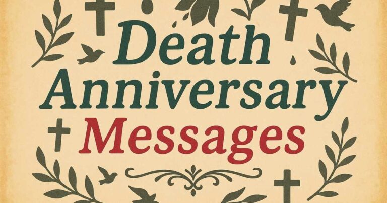 Death Anniversary Messages
