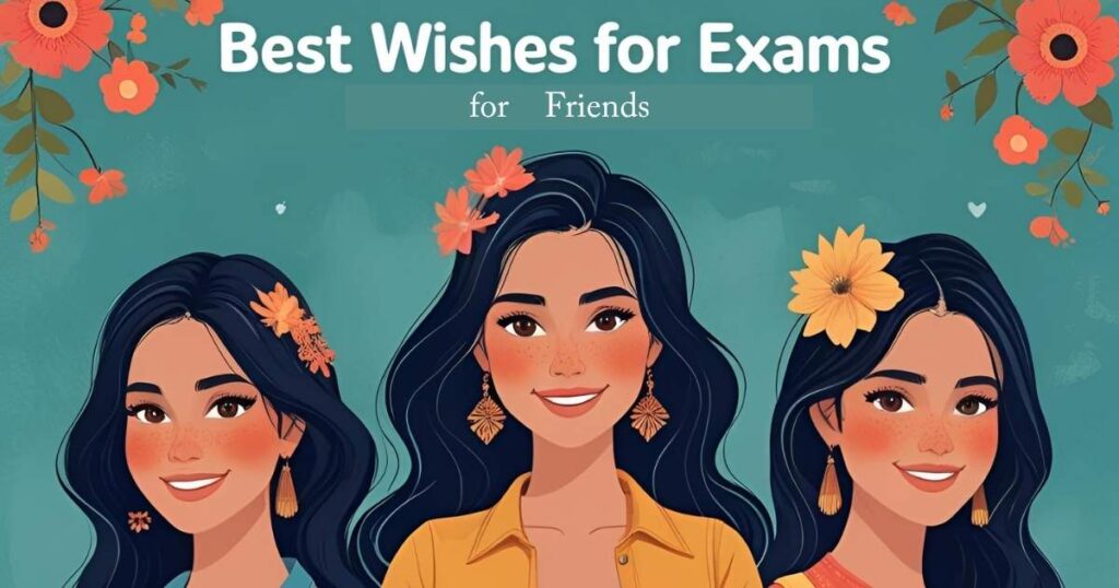 Best Wishes for Exams for Friends 