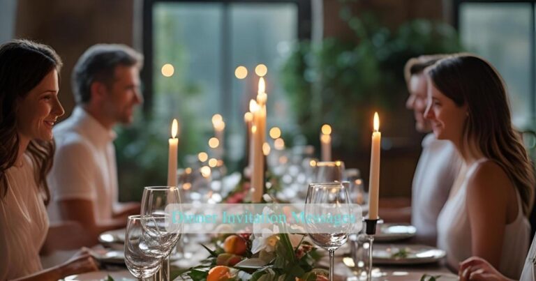 Dinner Invitation Messages