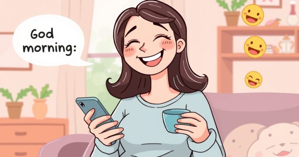Funny Good Morning Messages for a Female Friend
