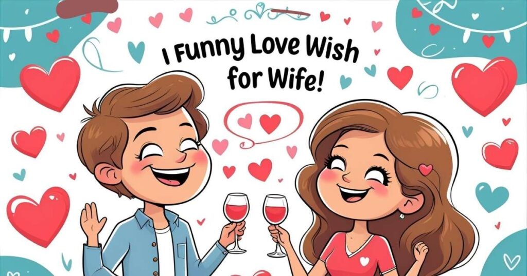 Funny Love Wishes for Wife
