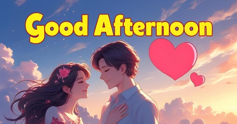 Good Afternoon Message To My Love