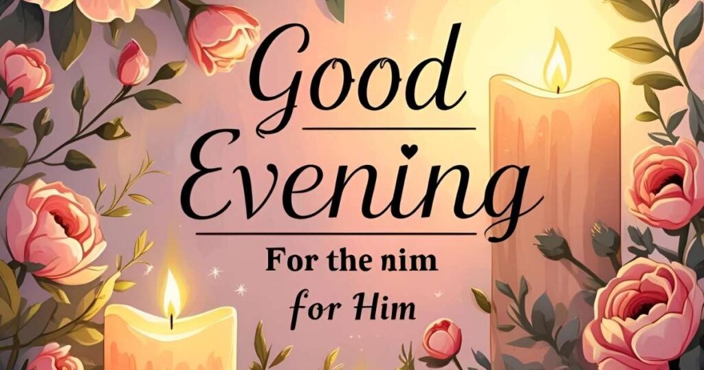 Good Evening Messages for Him with Love