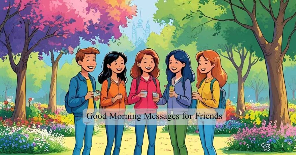 Good Morning Messages for Friends
