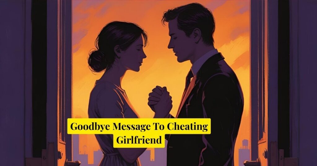Goodbye Message To Cheating Girlfriend