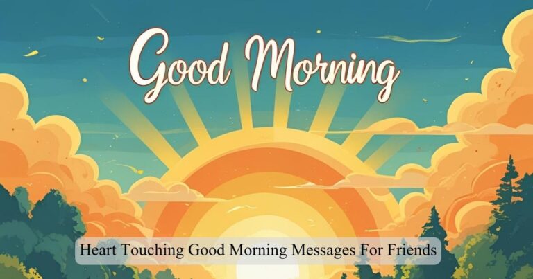 Heart Touching Good Morning Messages For Friends