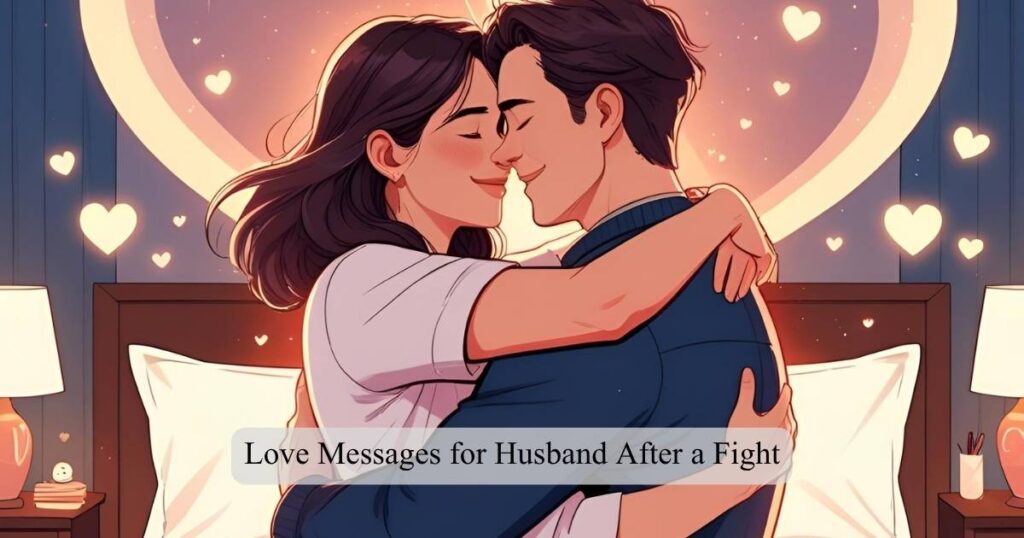 Love Messages for Husband After a Fight
