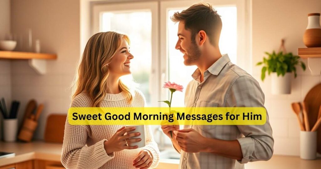 Sweet Good Morning Messages for Him