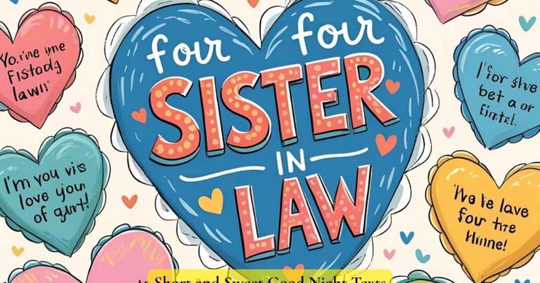 cute messages for sister-in-law