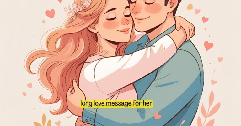 long love message for her