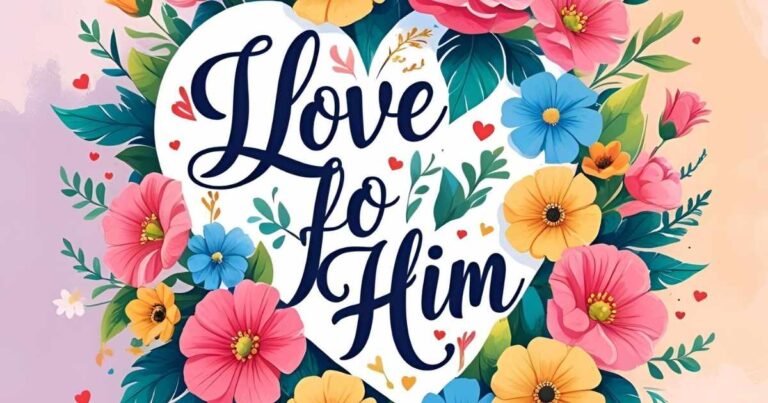 love message for him