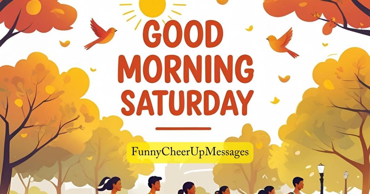 Saturday Good Morning Messages