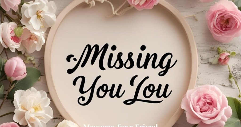 Short and Sweet Missing You Messages