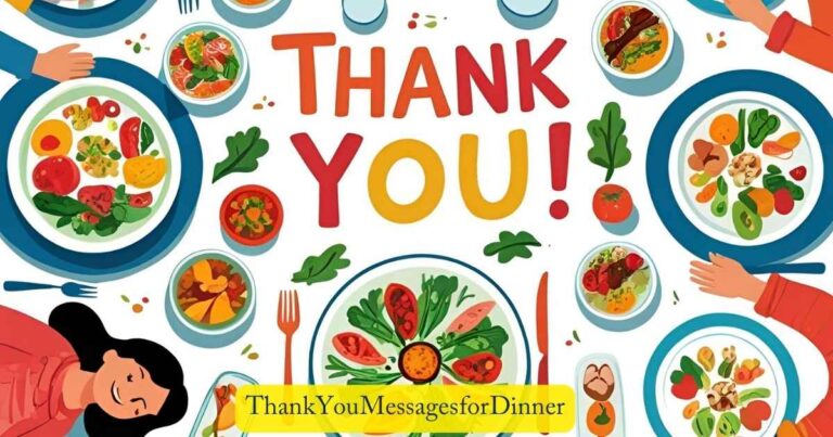 Thank You Messages for Dinner