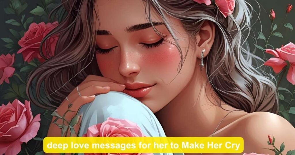 deep love messages for her to Make Her Cry