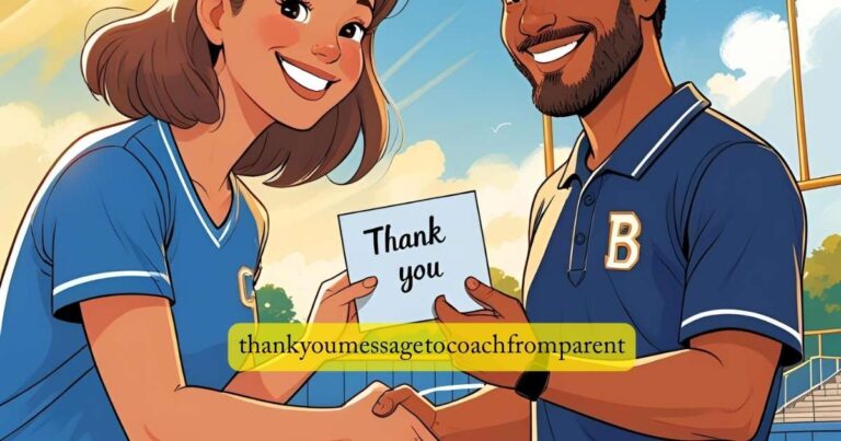 thank you message to coach from parent